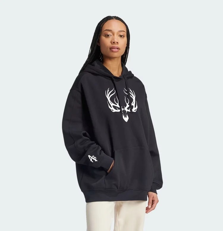 "Moose Power" Hoodie, front
